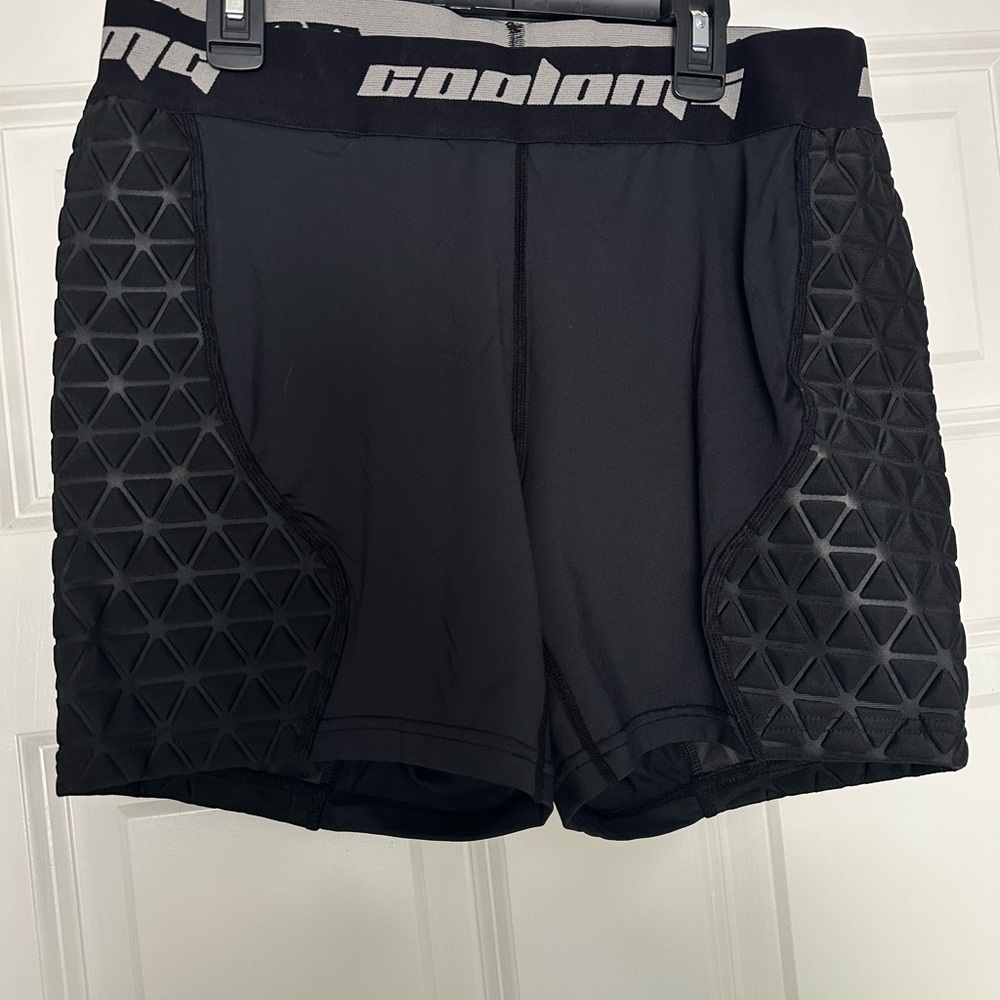 Black Padded Athletic Shorts size xl